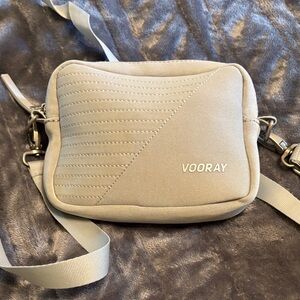 VOORAY Cream colored Crossbody Bag